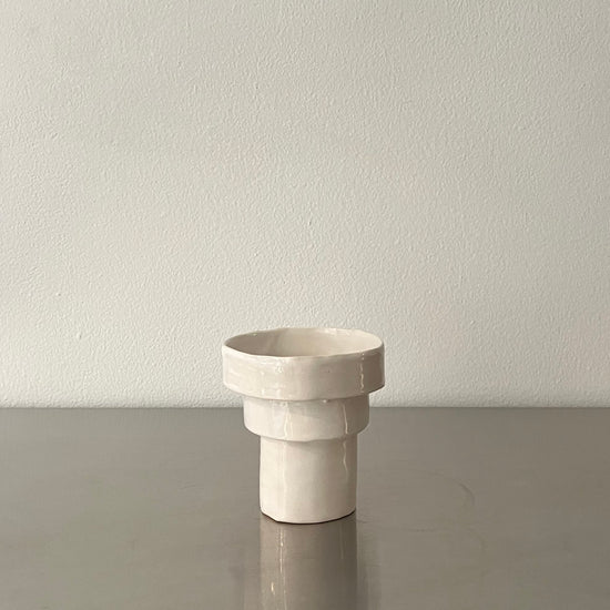 Stacked Cup | White
