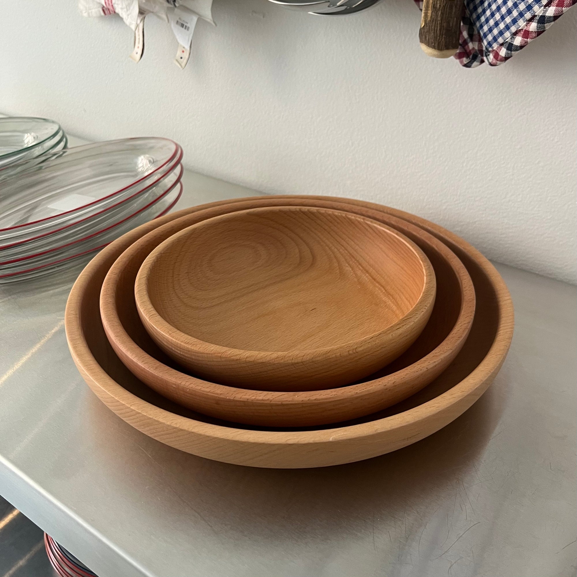 Beech Shallow Bowl