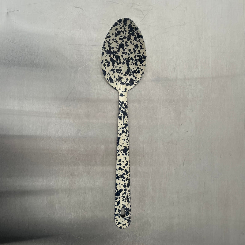 Large Enamel Serving Spoon