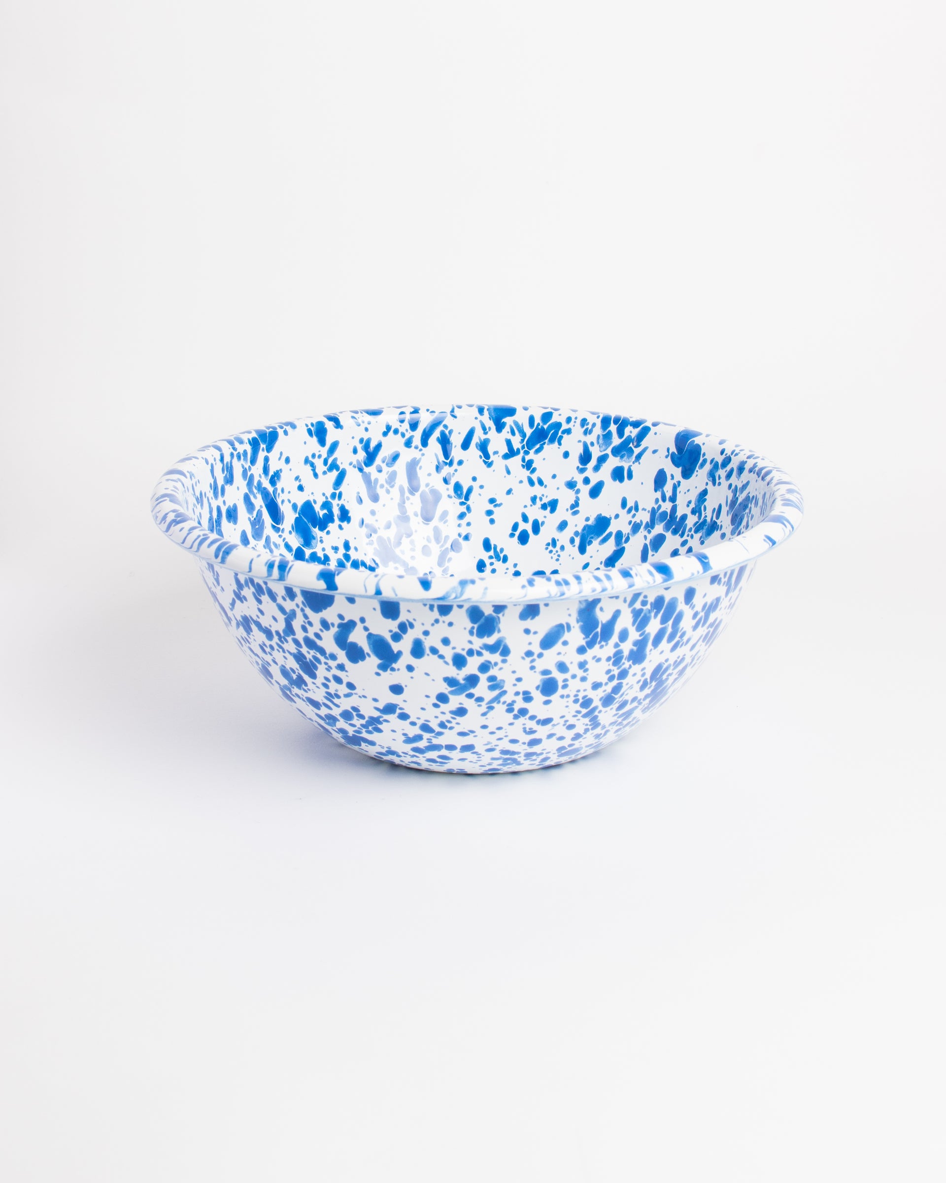 Enamel Splatter Small Serving Bowl