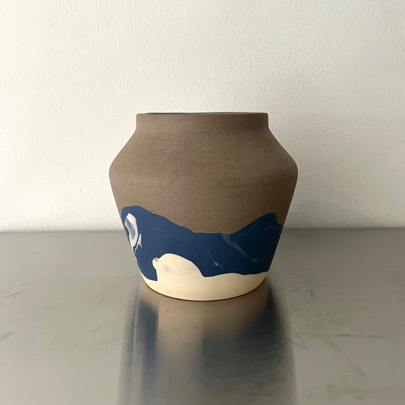 Spoon Crock Ceramic Vase