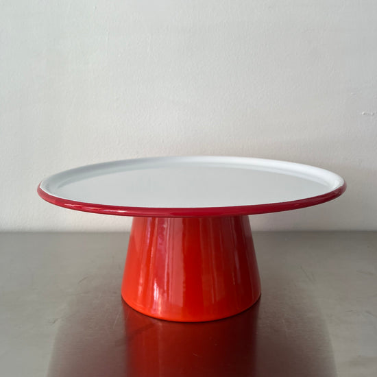 Cake Stand | Pillarbox Red