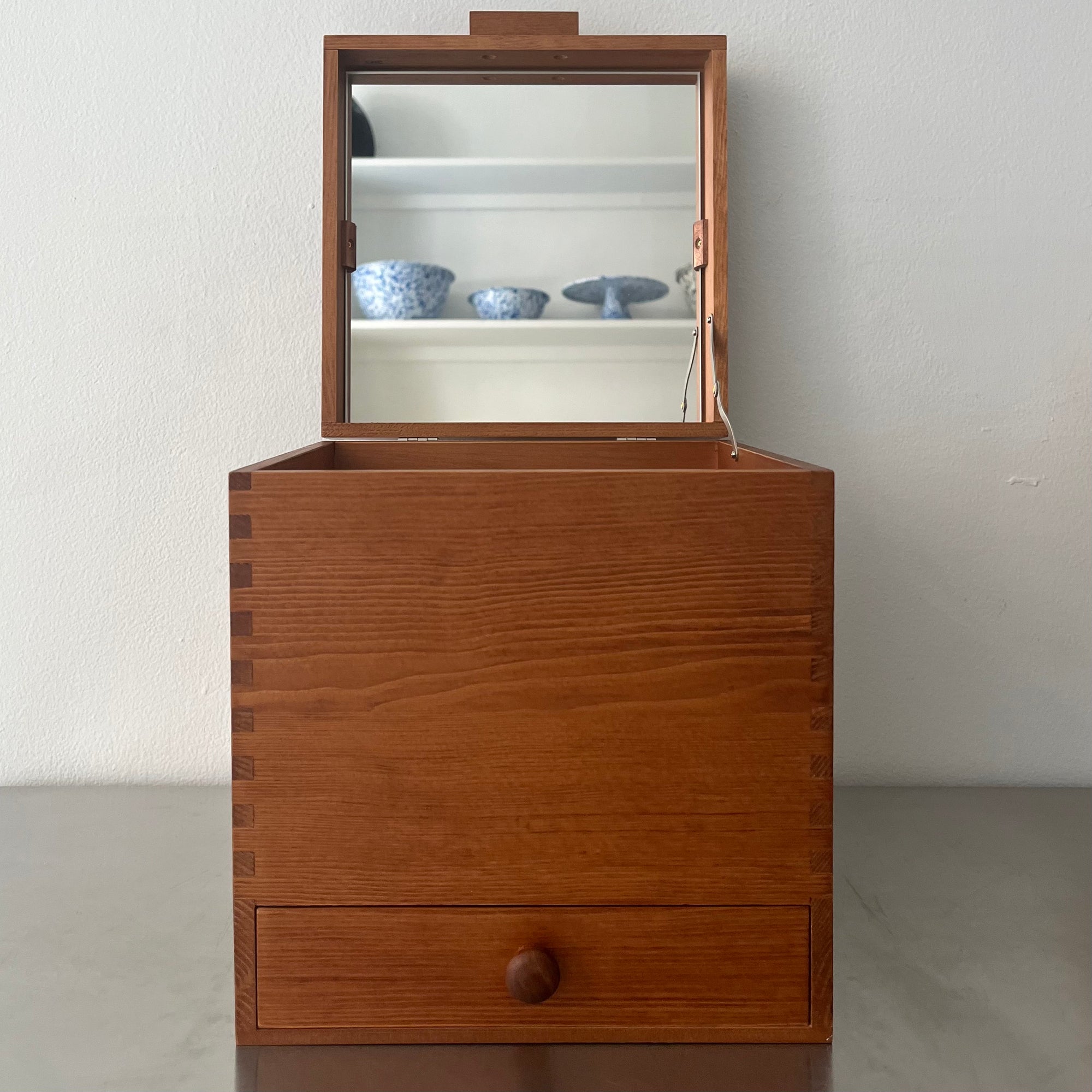 Togo Wood Makeup Drawer