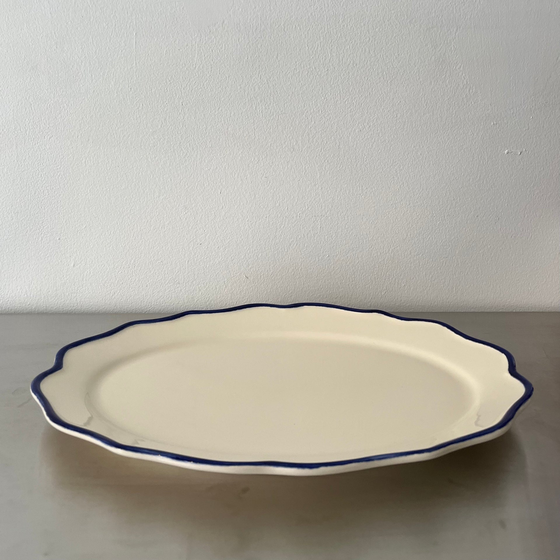 Hand-painted Oval Platter