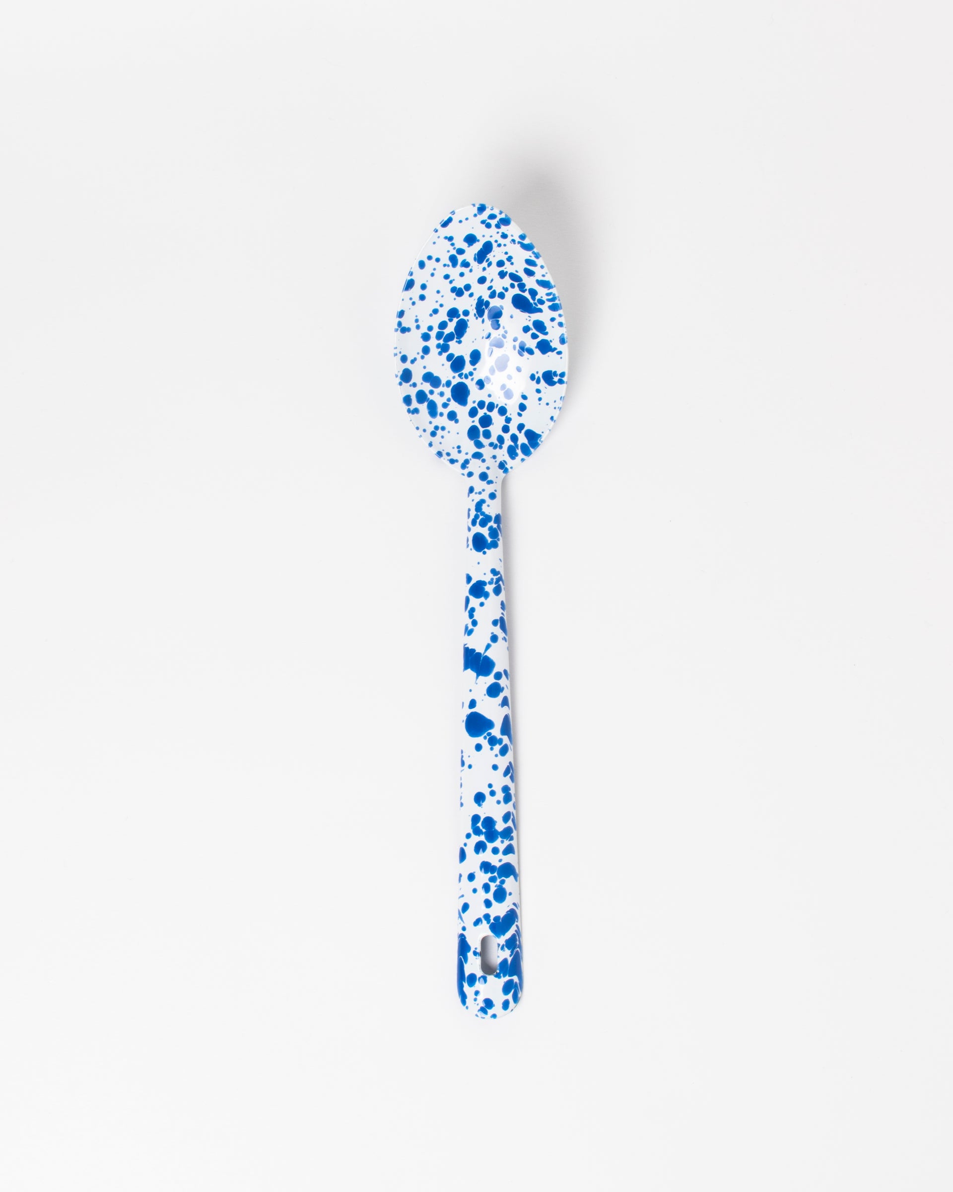 Large Enamel Serving Spoon