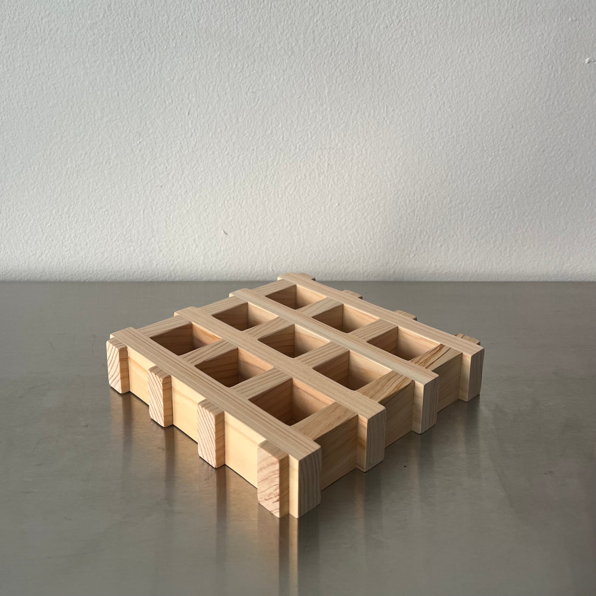 Hinoki Grid Trivet