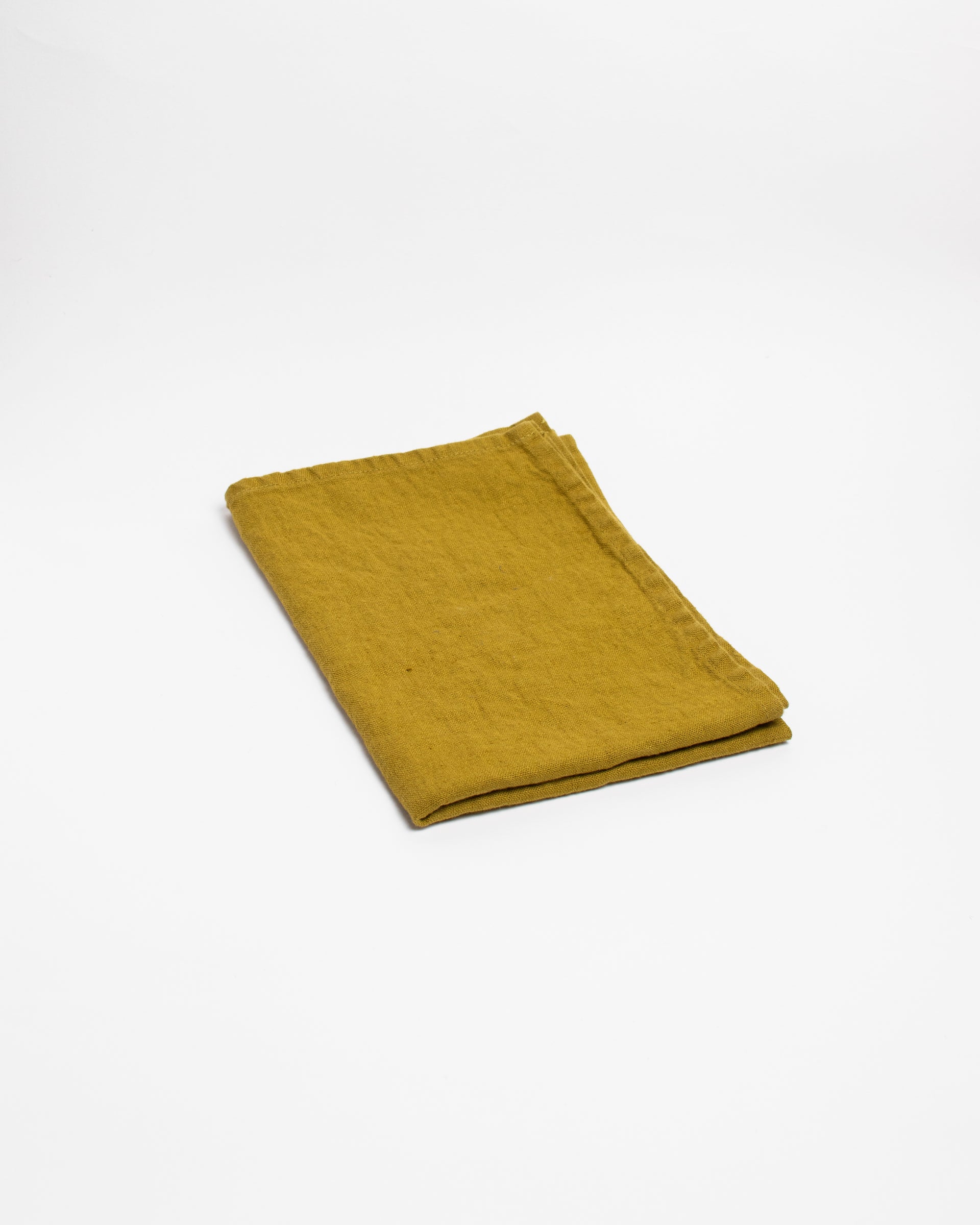 Moss Green Linen Kitchen Towel