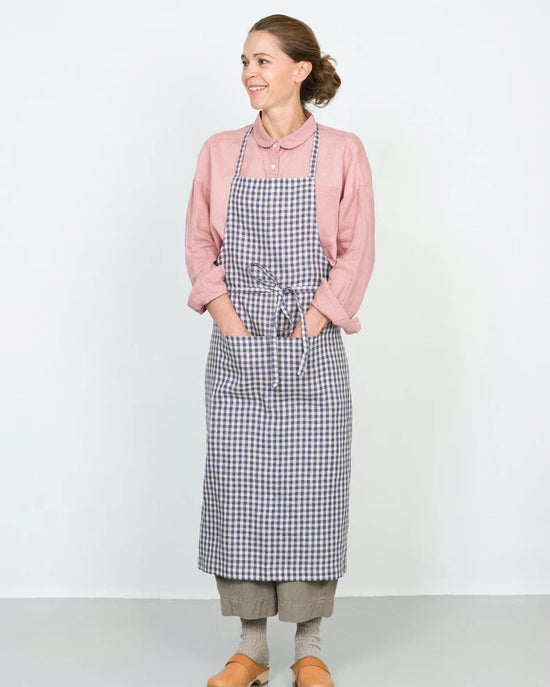 Linen Full Apron | Simone