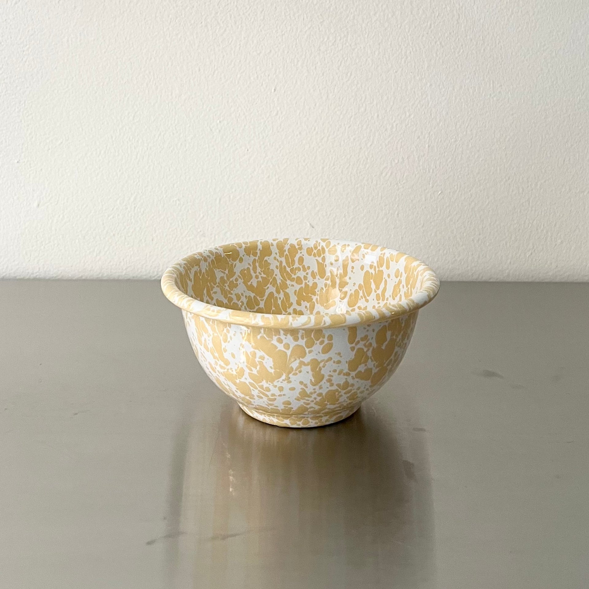 Small Footed Enamel Bowl