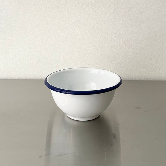 Small Footed Enamel Bowl