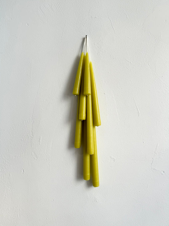 Taper Candles | Chartreuse