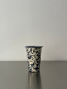 Enamel Splatter Tumbler Dark Blue