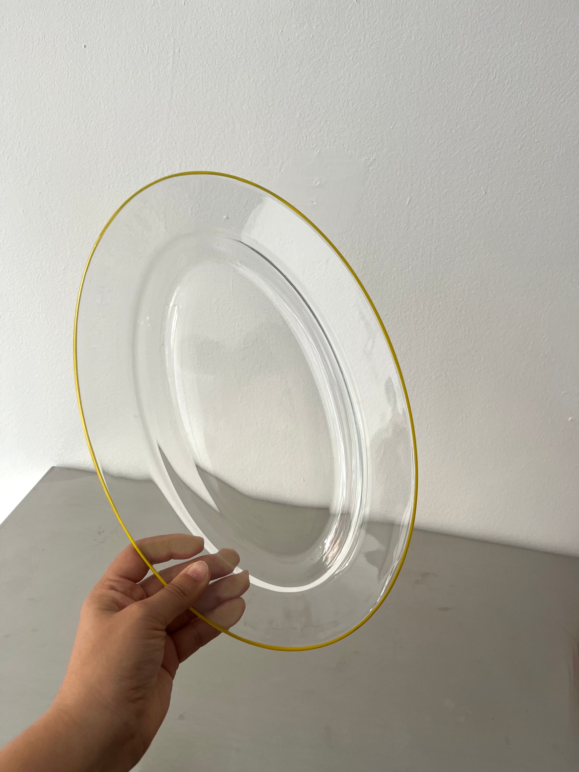 Duralex Oval Glass Plate | Large