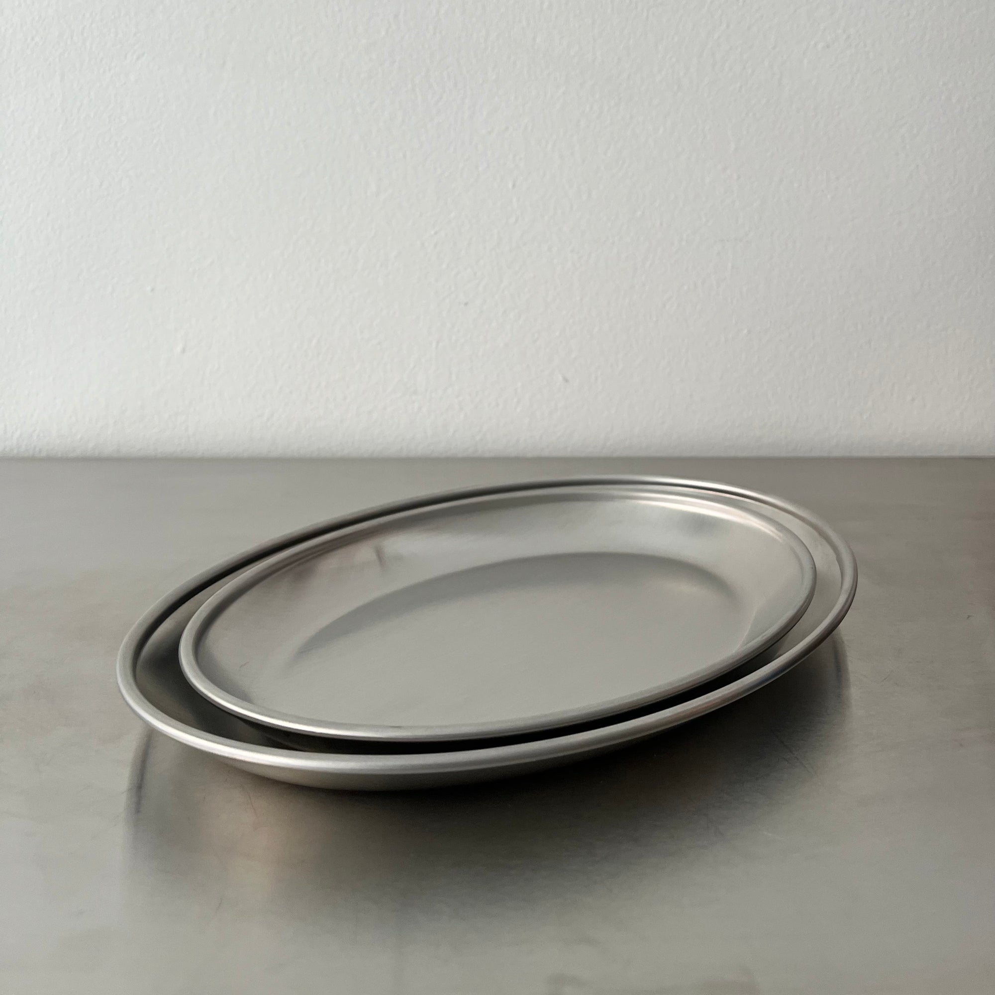 Stainless Steel Oval Plate