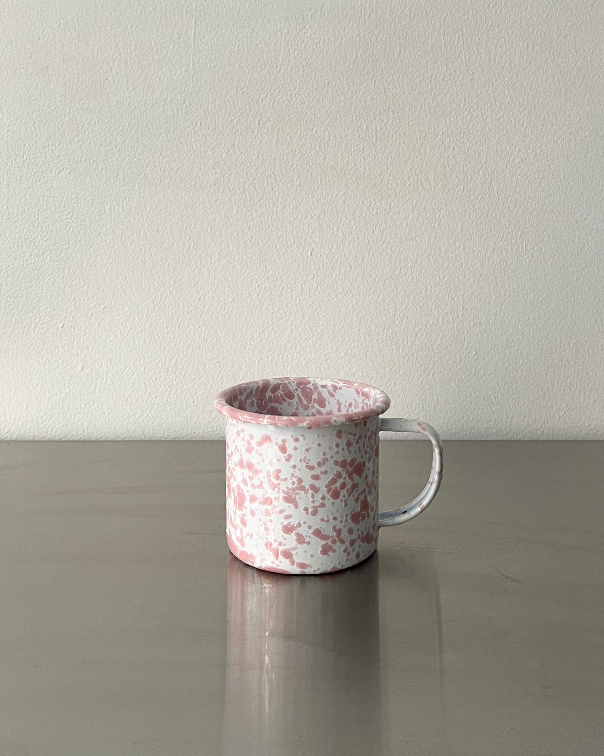 Enamel Splatter Mug