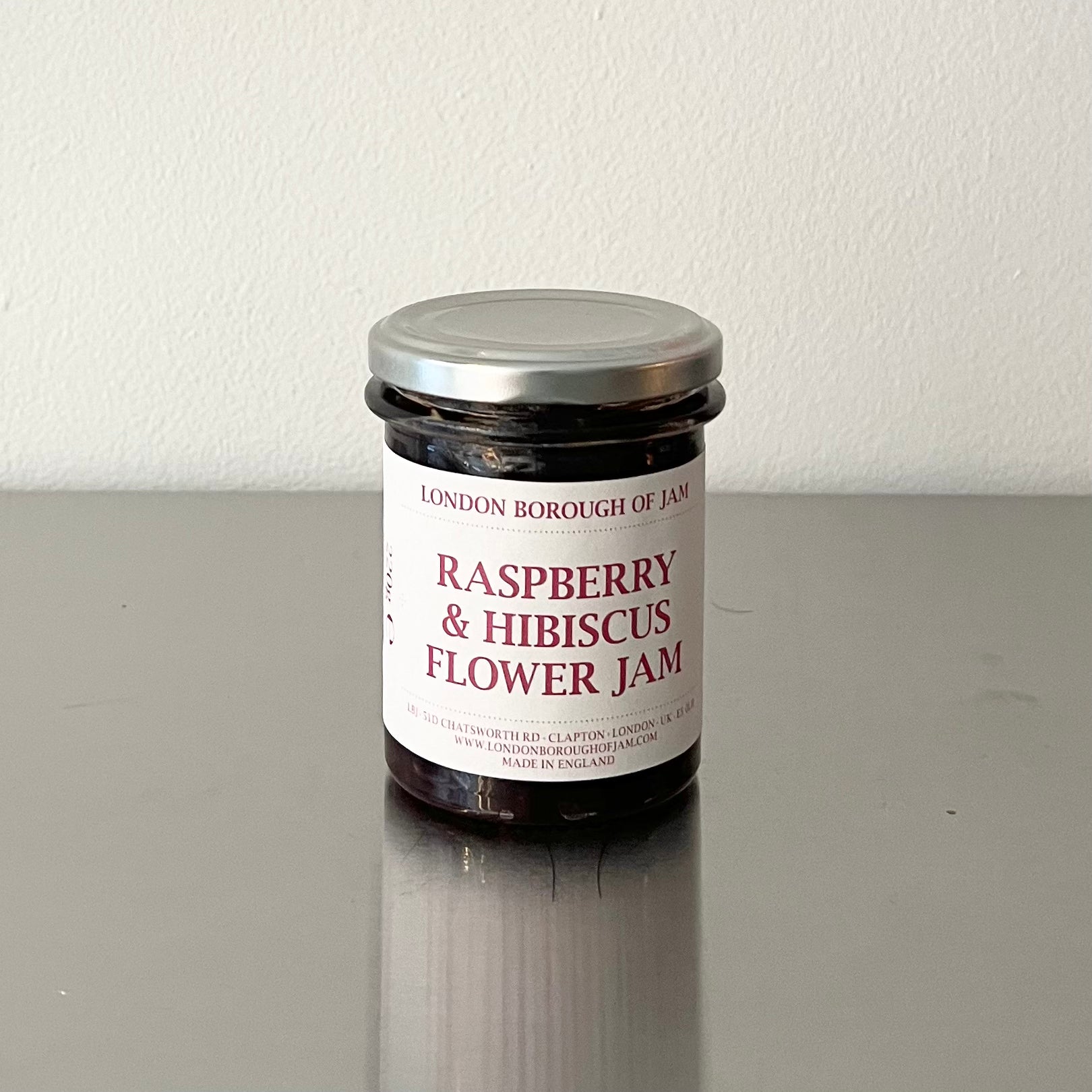 Raspberry & Hibiscus Flower Jam