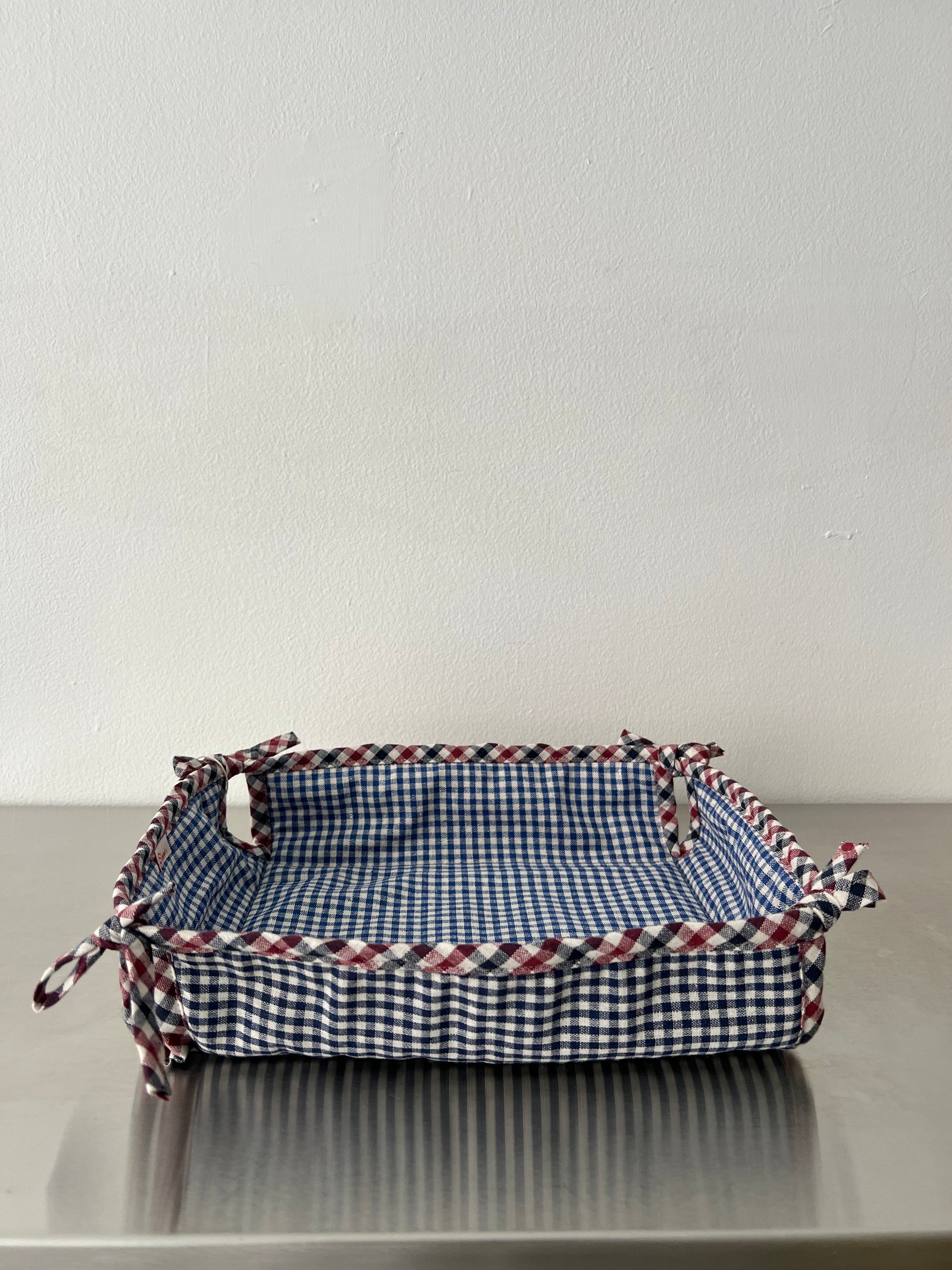 Bread Basket | Blue Gingham