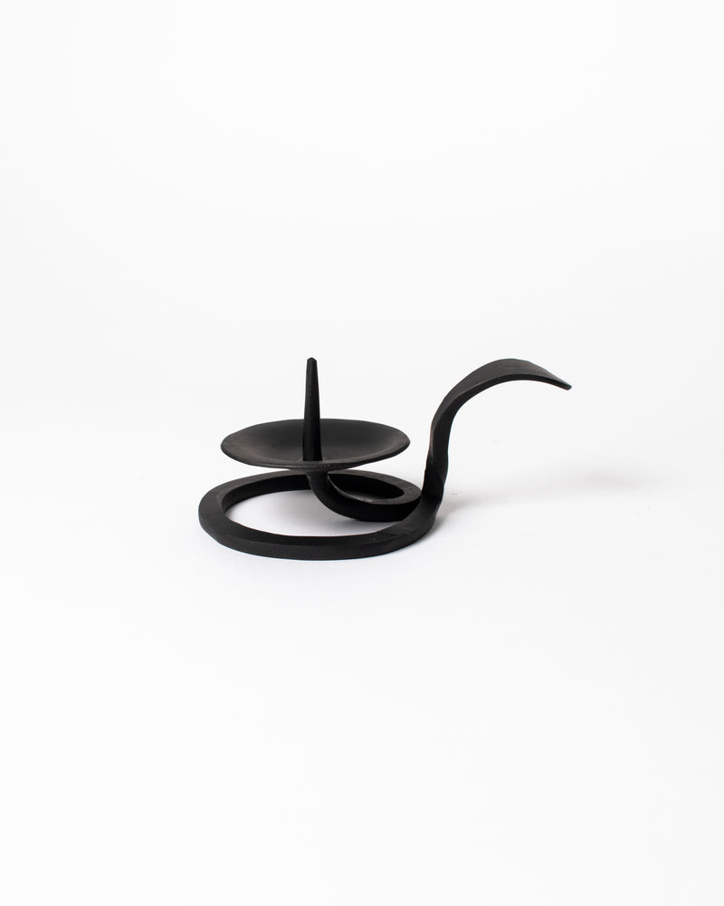 Cast Iron Candle Stand With Handle