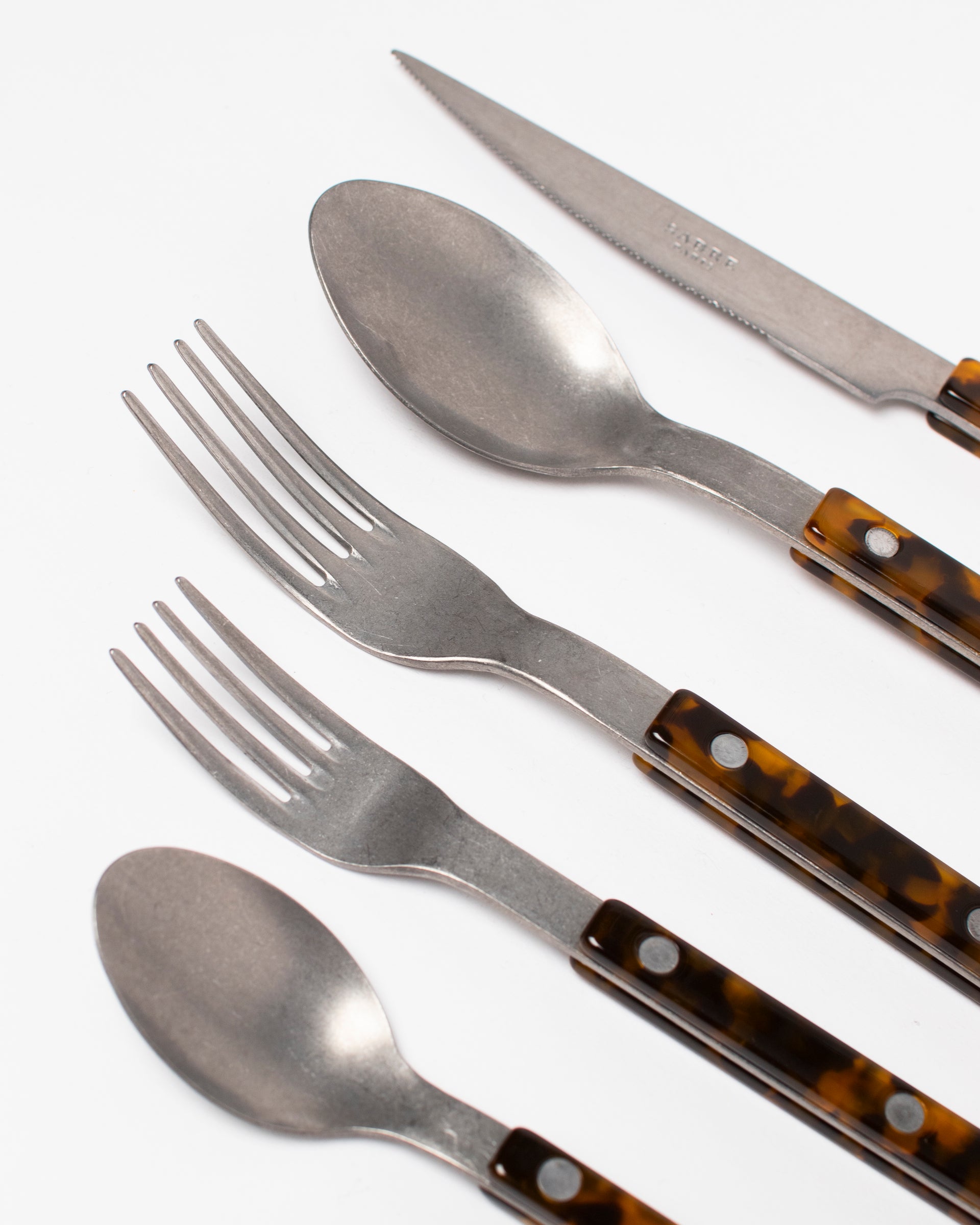 Bistrot Flatware | Faux Tortoise