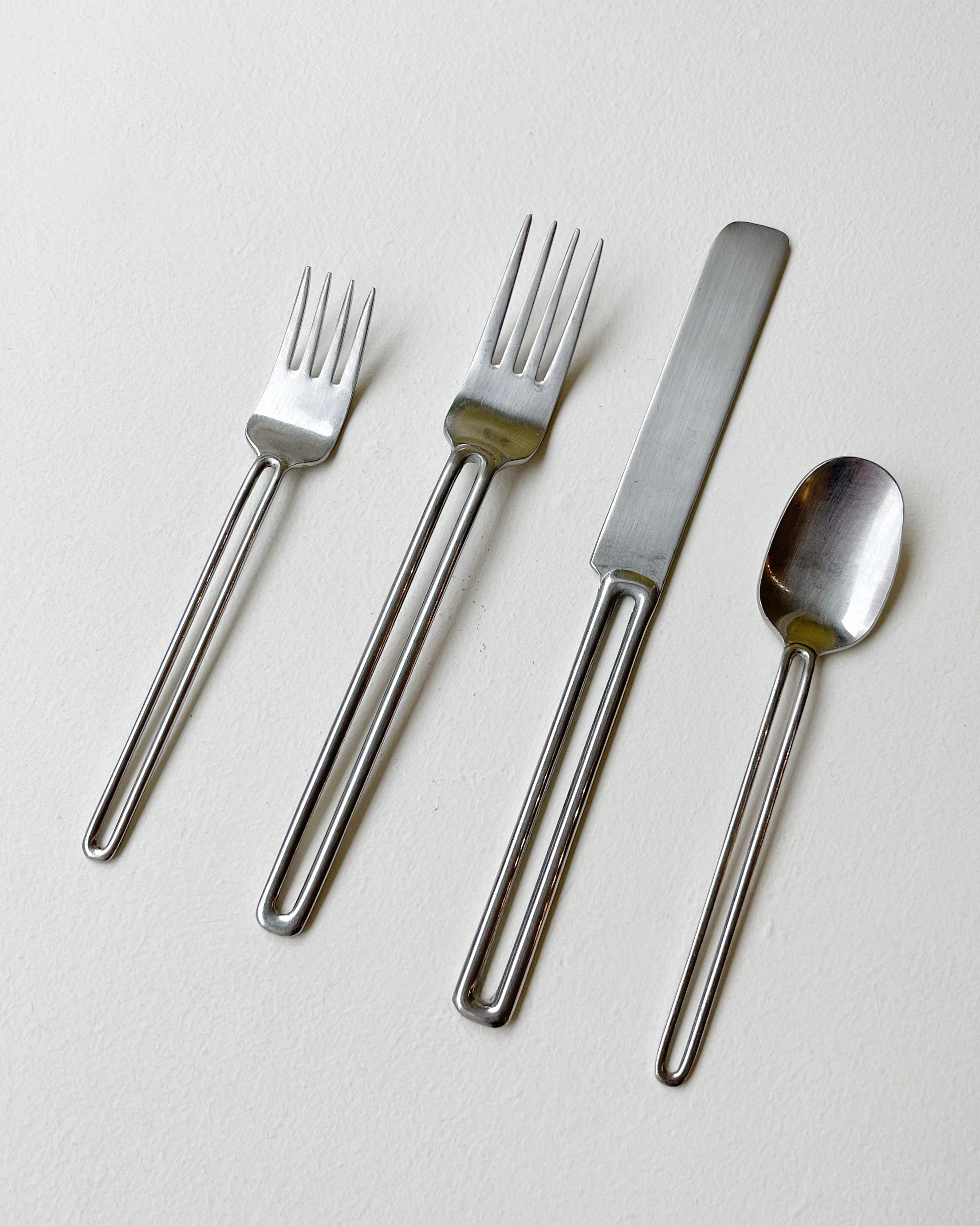 Vintage Stainless Flatware Set