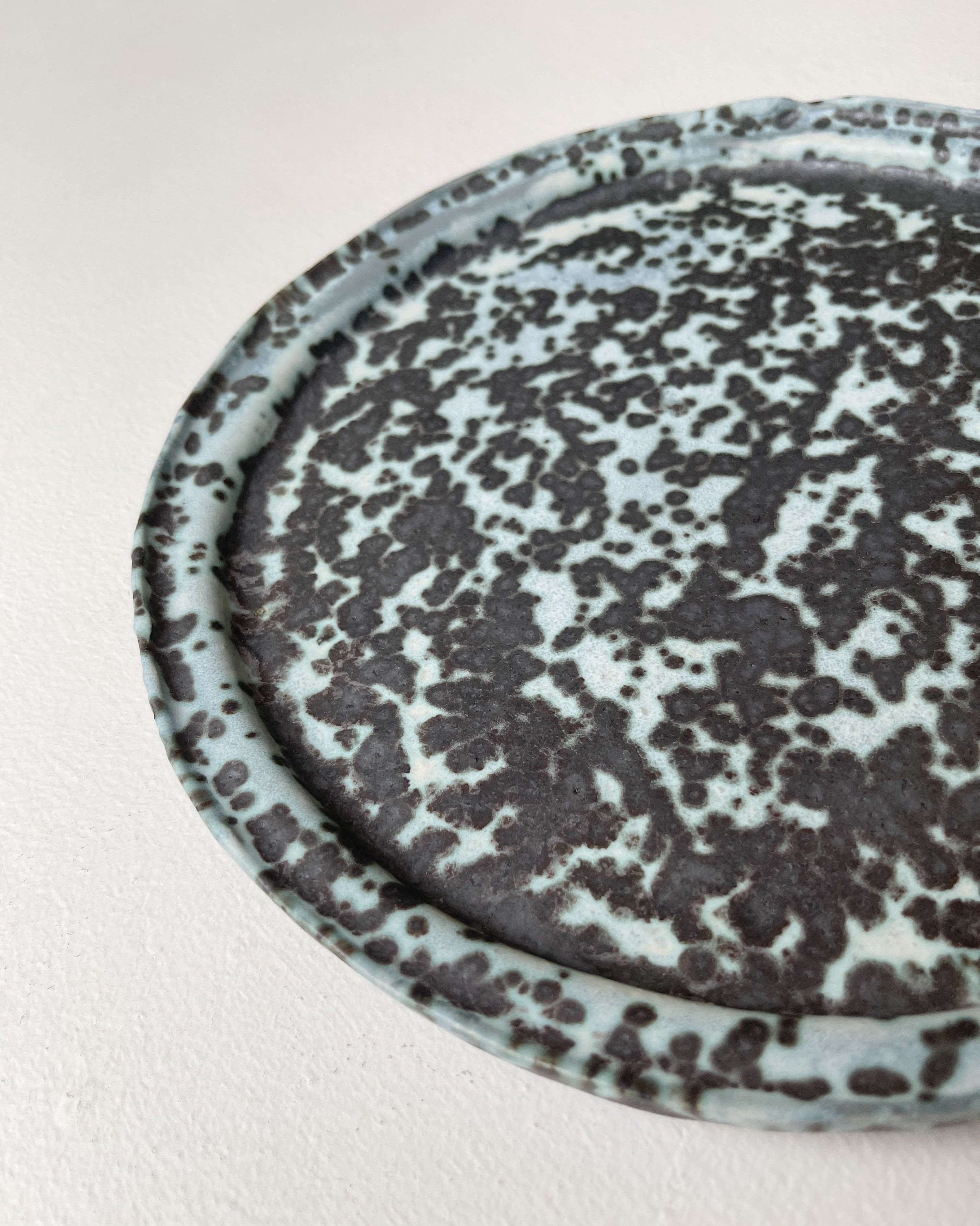 Teal Marble Plate - Thumbnail 2