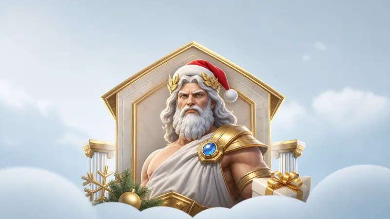 Joyful Spins: Gates of Olympus Xmas 1000 Slot by Pragmatic Play